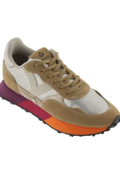 Zapatillas De Nylon Metal Victoria Nova Con Piezas De Serraje Y Suela Tricolor