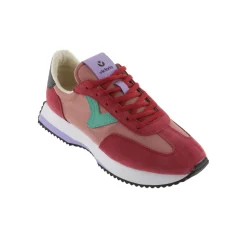 Zapatillas De Nylon Soft Victoria Cosmos Con Piezas De Serraje Al Tono Y Suela En Sierra 1134104
