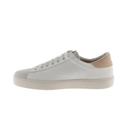 Zapatillas De Piel Victoria Berlin Con Logotipo Y Trasera De Color Y Puntera De Serraje