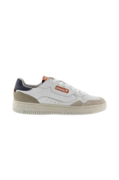 Zapatillas De Piel Victoria 1985 C80 Canvas Con Logotipo Retro Y Suela Bicolor