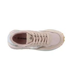 Zapatillas De Rejilla Victoria Nova Con Piezas Metalizadas Y Suela Dentada