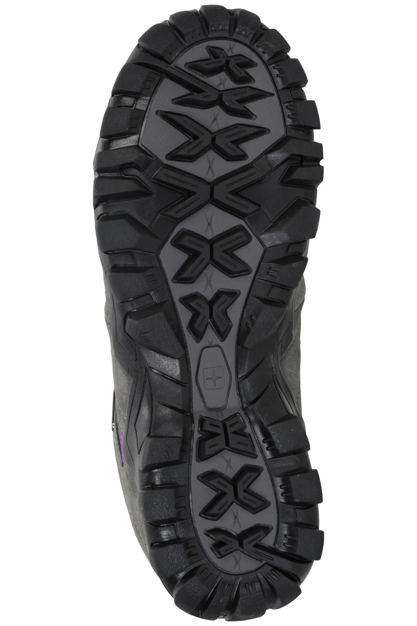 Zapatillas De Senderismo De Ante Con Cordones Mountain Warehouse Belfour