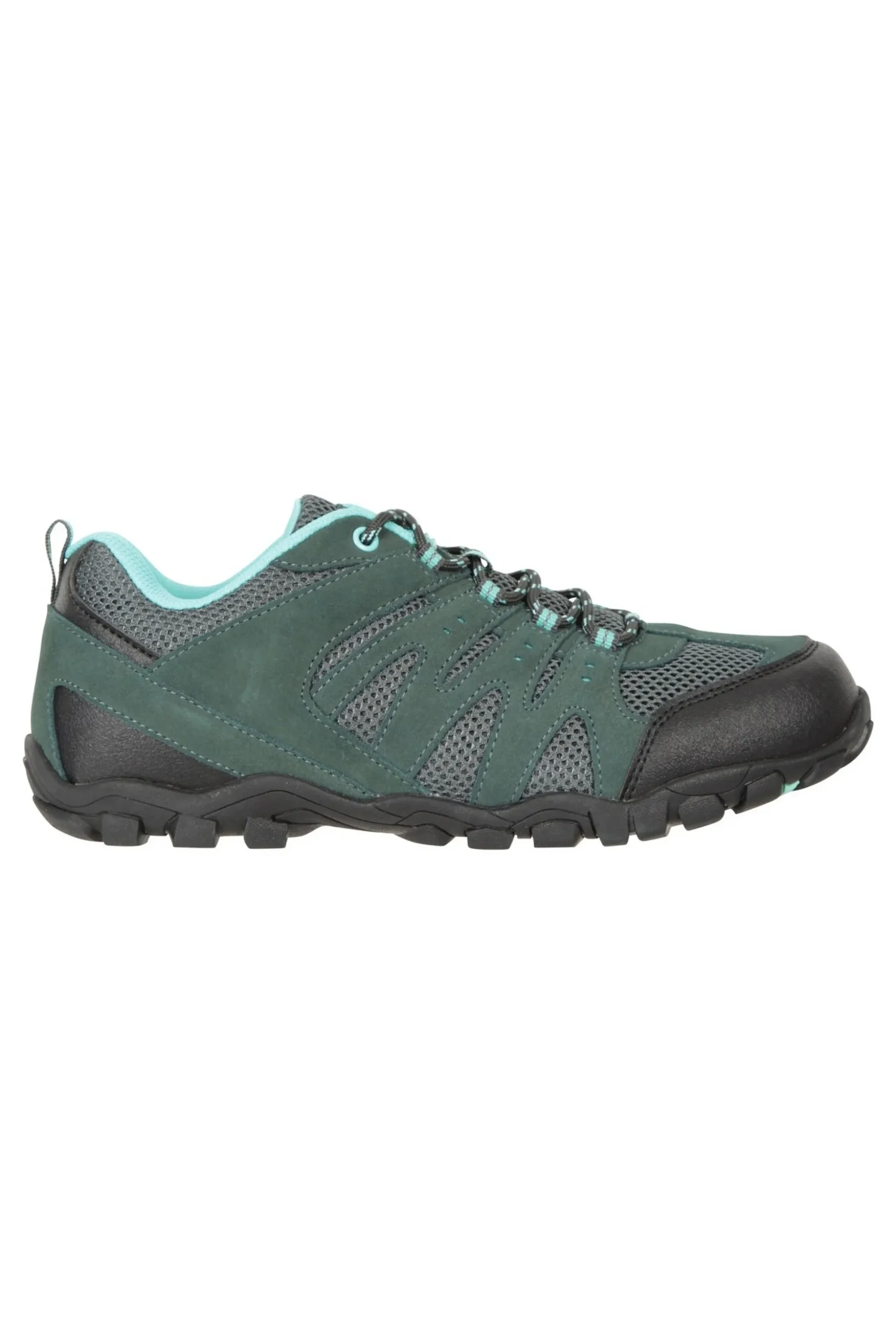Zapatillas De Senderismo De Ante Atado Elástico Mountain Warehouse Outdoor II