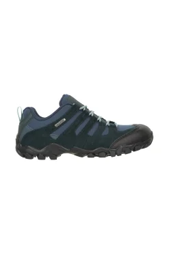 Zapatillas De Senderismo De Ante Con Cordones Mountain Warehouse Belfour