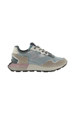 Zapatillas De Serraje V. 1985 Wing Pastel Colors Con Logotipo Retro Y Suela Tricolor